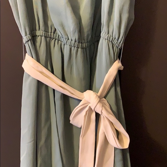 Anthropologie green midi dress - Picture 3 of 4
